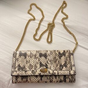 Gucci Snake Skin Chain Bag Limited Edition